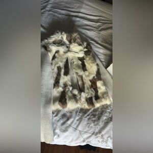 Chesley Multicolor Fur Vest